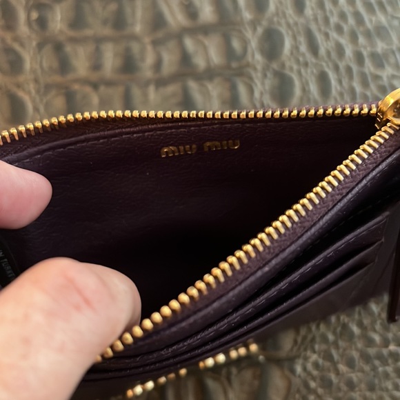 ❤️ Miu Miu Card Holder Wallet - Picture 5 of 9